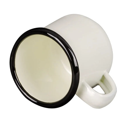Cốc Men Sứ Tablecraft 80008 180 ml - Trắng Kem