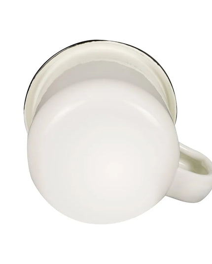 Cốc Men Sứ Tablecraft 80008 180 ml - Trắng Kem