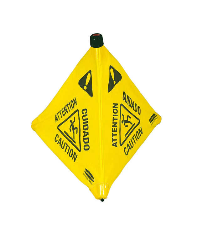 Cọc Nón An Toàn Sàn Ướt Rubbermaid FG9S0100 YEL Cao 76.2 cm Bật Lên Màu Vàng