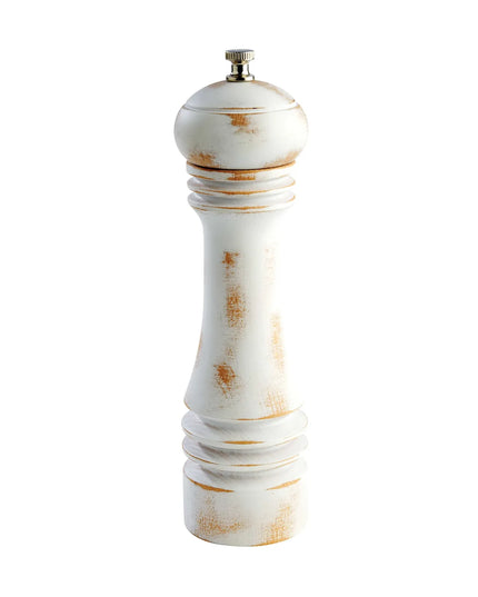 Cối Xay Muối Libbey APS40536 Gỗ Beech Đức Màu Trắng Vintage 15.2 cm