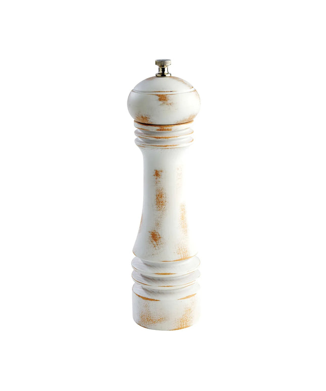 Cối Xay Muối Libbey APS40536 Gỗ Beech Đức Màu Trắng Vintage 15.2 cm