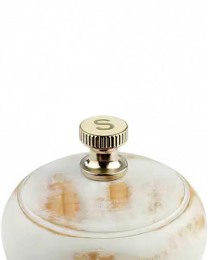 Cối Xay Muối Libbey APS40536 Gỗ Beech Đức Màu Trắng Vintage 15.2 cm