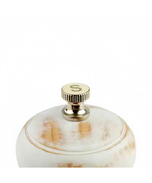 Cối Xay Muối Libbey APS40536 Gỗ Beech Đức Màu Trắng Vintage 15.2 cm