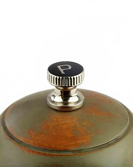 Cối Xay Tiêu Libbey APS40546 Gỗ Beech Đức Màu Xanh Vintage 15.2 cm