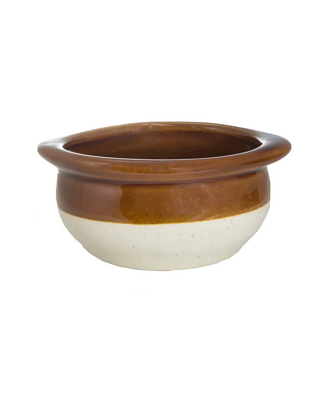 Crock Súp Gốm ITI OSC-15 355 ml American White/Caramel