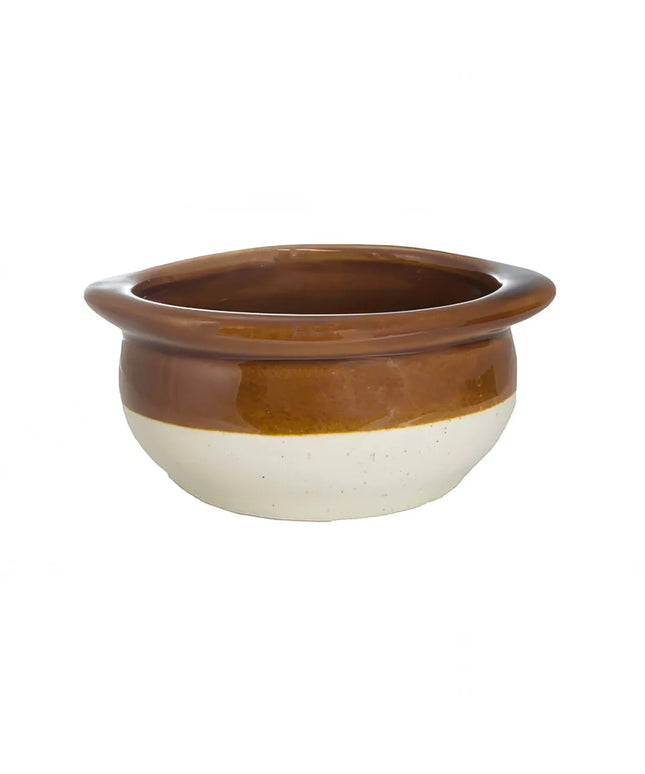 Crock Súp Gốm ITI OSC-155-TT 295 ml American White/Caramel