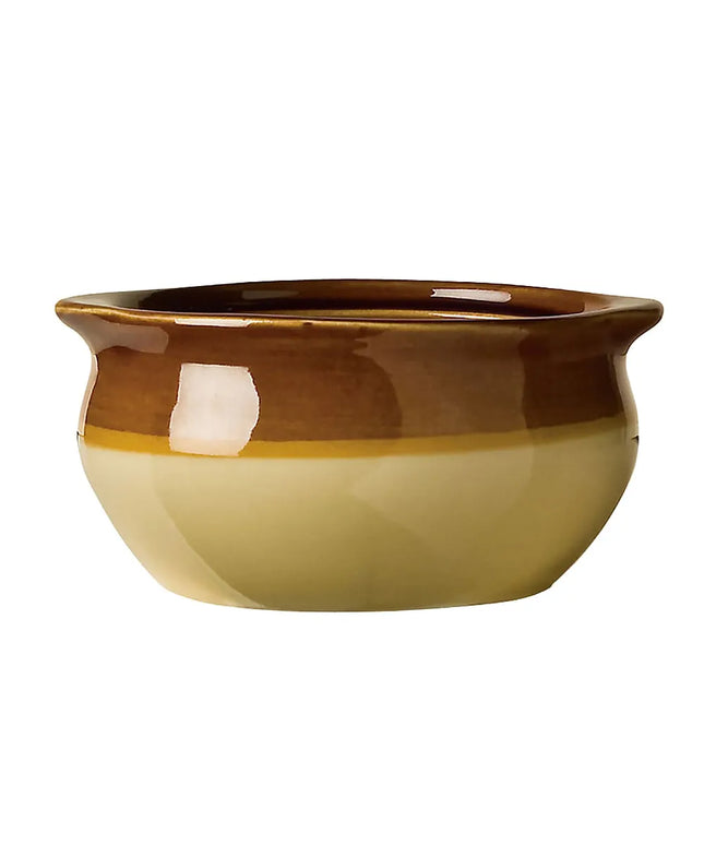 Crock Súp Hành Gốm Libbey OSC-15 355 ml Caramel/Beige Bedrock Ovenware Ultima