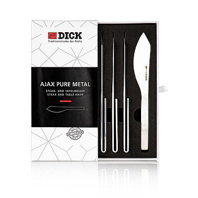 Bộ Dao Ăn Bít Tết Và Dao Ăn AJAX F.DICK PURE METAL 4 Món