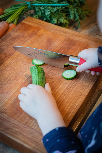 Dao Đầu Bếp Trẻ Em Little Chef F.DICK Red Spirit