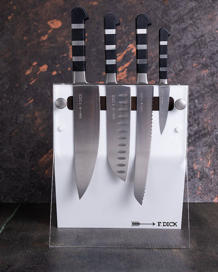 Khối Cắm Dao F.DICK 1905 Trắng 4 Món