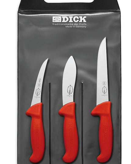 Bộ Dao Săn Bắn F.DICK ErgoGrip Jagd Indoor 3 Món
