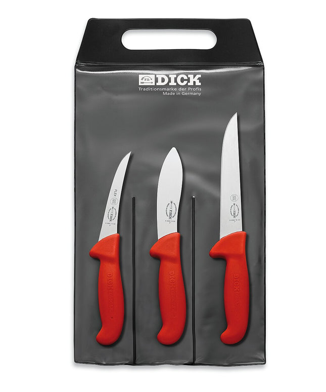 Bộ Dao Săn Bắn F.DICK ErgoGrip Jagd Indoor 3 Món