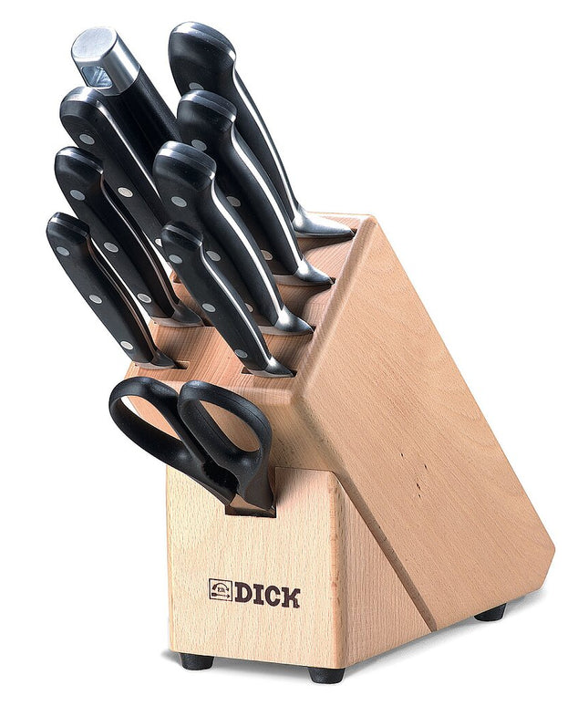 Khối Gỗ Đựng Dao F.DICK Premier Plus 9 Món