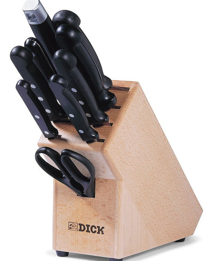 Khối Gỗ Đựng Dao F.DICK Superior 9 Món