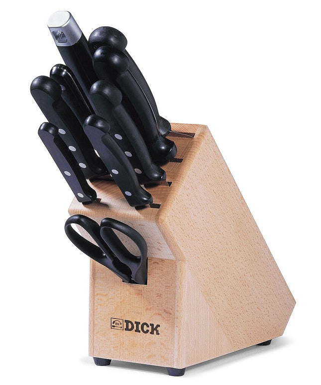 Khối Gỗ Đựng Dao F.DICK Superior 9 Món