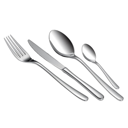 Cutlery set - GGM Gastro Avril - 18/10 stainless steel - 24-piece set - For 6 people