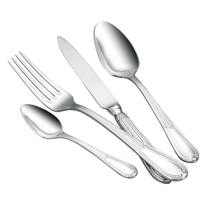 Cutlery set - GGM Gastro Enzo - 18/10 stainless steel - 24-piece set - For 6 people