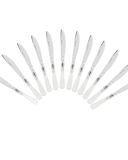 Dao Ăn Tối Winco 0005-08 22.2 cm Thép Không Gỉ 18/0, Họa Tiết Dots