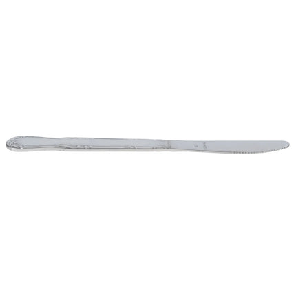 Dao Ăn Winco 0004-08 Thép Không Gỉ 18/0 Hoa Văn Elegance 21.9 cm