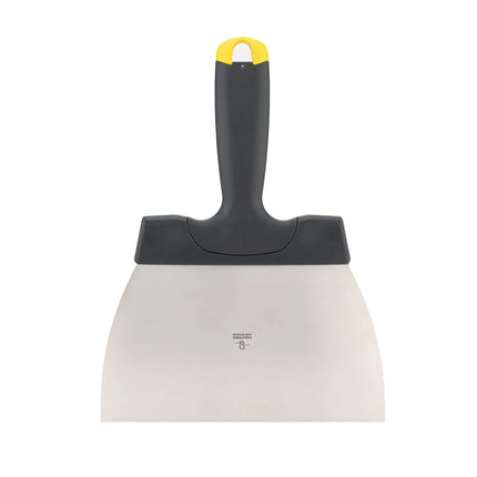Dao Cạo Socola Matfer Bourgeat 112641 - Lưỡi 17.8 cm x 10.2 cm, Thép Không Gỉ, Tay Cầm Polypropylene Đen