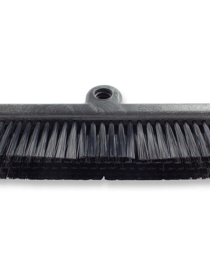Đầu Bàn Chải Cọ Sàn 2 Mặt Carlisle 40423EC03 25 cm - Chia Đôi, Nhựa, Đen