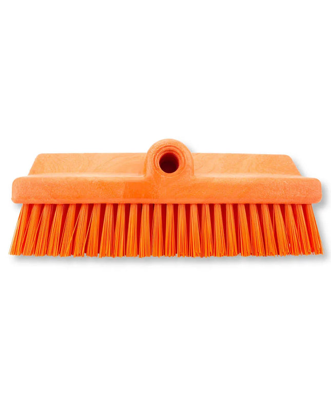 Đầu Bàn Chải Cọ Sàn Hai Mặt Carlisle 40423EC24 Lông Poly/Nhựa Đầu Chẻ 25.4 cm - Cam