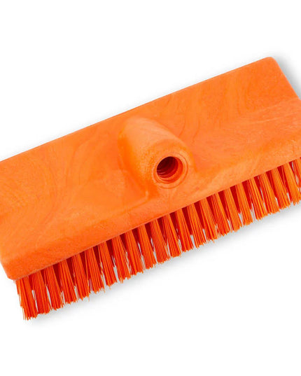 Đầu Bàn Chải Cọ Sàn Hai Mặt Carlisle 40423EC24 Lông Poly/Nhựa Đầu Chẻ 25.4 cm - Cam