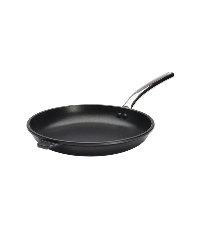 DE BUYER | CHOC EXTREME - Cast aluminum pan - with stainless steel tubular handle - Ø 320mm