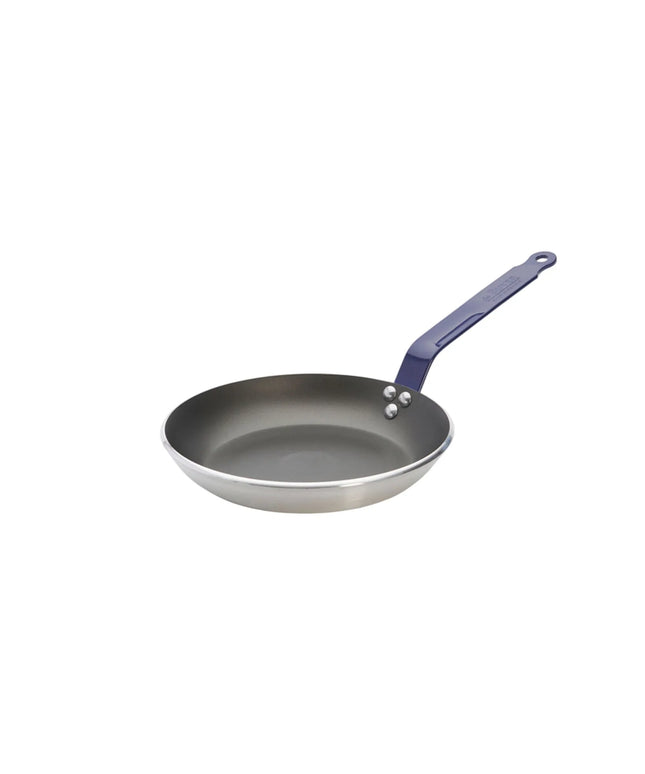 DE BUYER | CHOC RESTO INDUCTION - Frying pan - with blue handle - Ø 240mm - HACCP