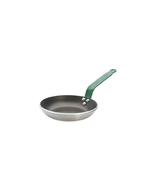 DE BUYER | CHOC RESTO INDUCTION - Frying pan - with green handle - Ø 200mm - HACCP
