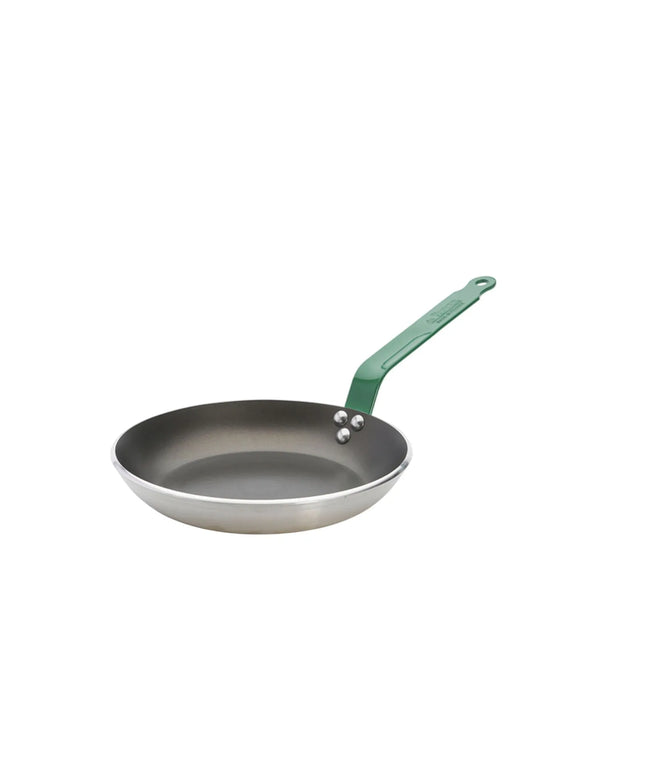 DE BUYER | CHOC RESTO INDUCTION - Frying pan - with green handle - Ø 240mm - HACCP