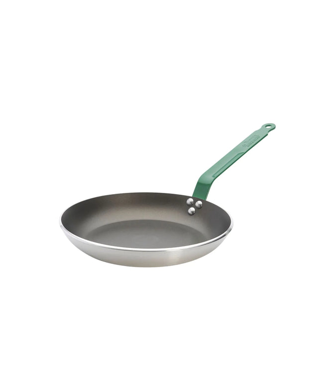 DE BUYER | CHOC RESTO INDUCTION - Frying pan - with green handle - Ø 280mm - HACCP