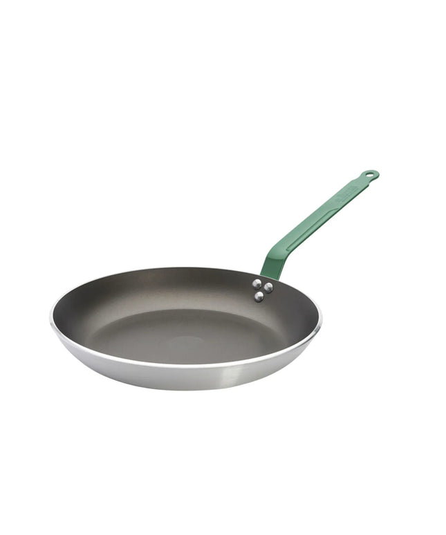 DE BUYER | CHOC RESTO INDUCTION - Frying pan - with green handle - Ø 320mm - HACCP