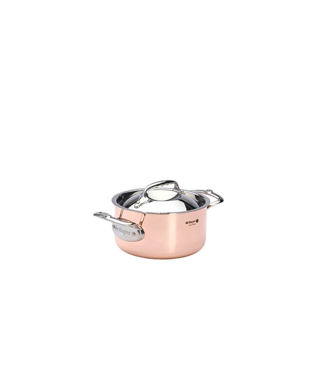 DE BUYER | PRIMA MATERA - Saucepan with lid - Ø 160mm