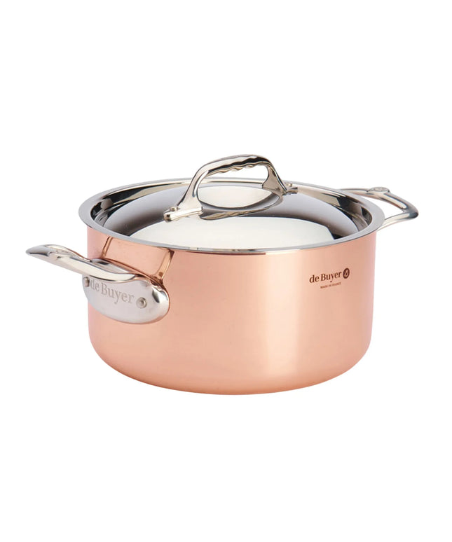 DE BUYER | PRIMA MATERA - Saucepan with lid - Ø 240mm
