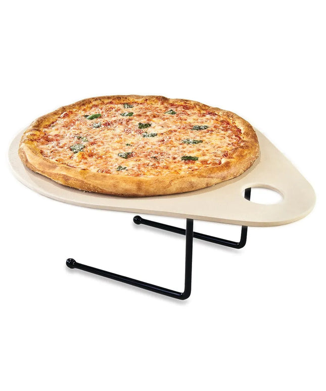 Đế Đỡ Pizza Elite Global Solutions SS1210P-RC 19x18x14 cm, Thép Bọc Cao Su, Đen