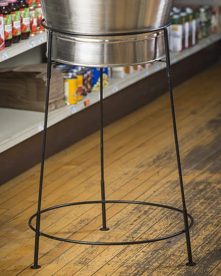 Đế Đựng Thức Uống Tròn Tablecraft BTS2137 55.2 cm Cho BT21, Kim Loại, Đen