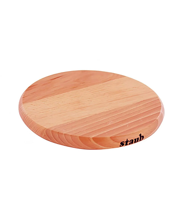 Đế Lót Nồi Tròn Từ Tính Staub 41190742 29.8 cm, Gỗ