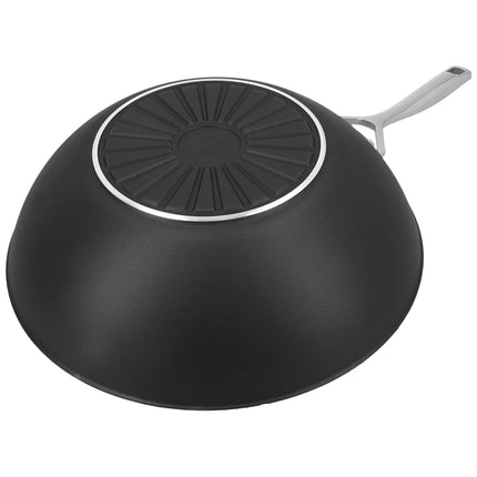 DEMEYERE | Alu Pro 5 Wok (Flat Bottom) – Ø30 cm - Aluminium - Non-Stick - Induction - No Lid