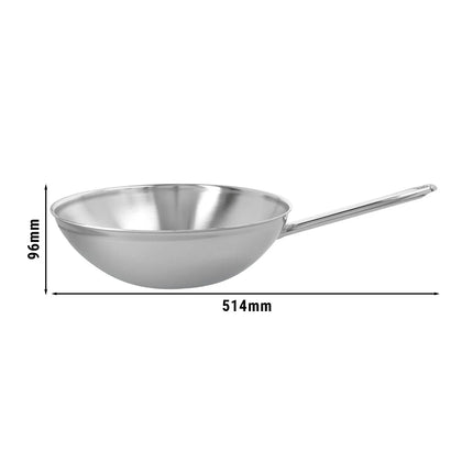 DEMEYERE | Apollo 7 Flat‑Bottom Wok Pan – Ø 30 cm - 2.3 mm - Induction Ready