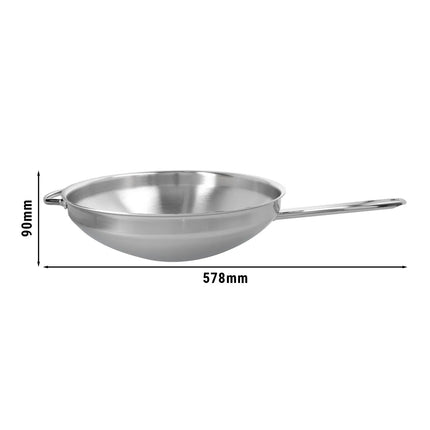 DEMEYERE | Apollo 7 Flat‑Bottom Wok Pan – Ø 32 cm - 2.3 mm - Induction Ready