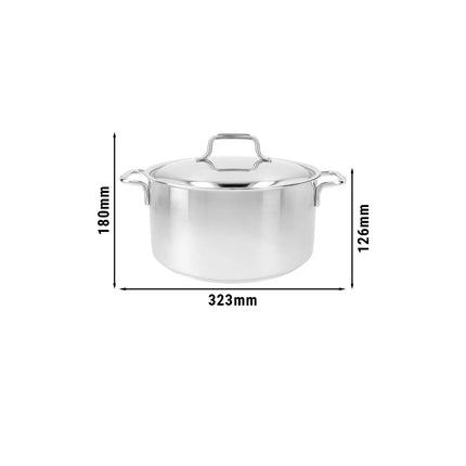 DEMEYERE | Apollo 7 Roasting Pot with Lid – InductoBase 7‑Ply