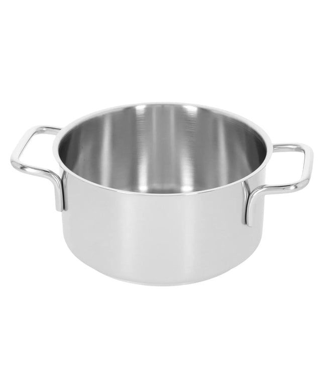 DEMEYERE | Apollo 7 Roasting Pot with Long Handle – Ø 22 cm - Helper Handle - InductoBase 7‑Ply