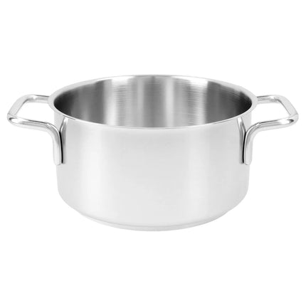 DEMEYERE | Apollo 7 Roasting Pot with Long Handle – Ø 22 cm - Helper Handle - InductoBase 7‑Ply
