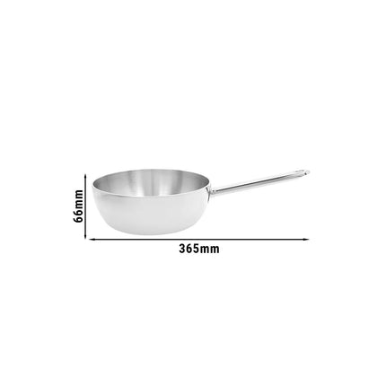 DEMEYERE | Apollo 7 Stainless Steel Conical Saucier – Ø 18 cm - Induction Ready