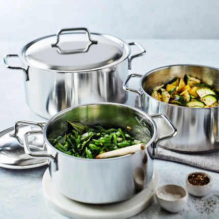 DEMEYERE | Apollo 7 Stainless Steel Lid – Ø 28 cm - Not Dishwasher Safe