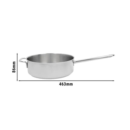 DEMEYERE | Apollo 7 Stainless Steel Saute Pan – Ø 24 cm - No Lid - Induction Ready