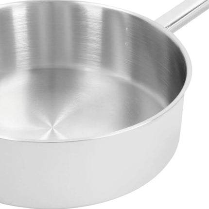 DEMEYERE | Apollo 7 Stainless Steel Saute Pan – Ø 24 cm - No Lid - Induction Ready