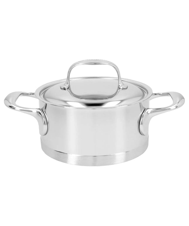 DEMEYERE| Atlantis 7 Casserole with Lid – Ø 16 cm - 18/10 Stainless Steel - Induction Ready