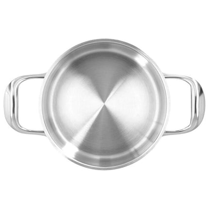 DEMEYERE| Atlantis 7 Casserole with Lid – Ø 24 cm - 18/10 Stainless Steel - Induction Ready